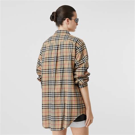 burberry flannel women.